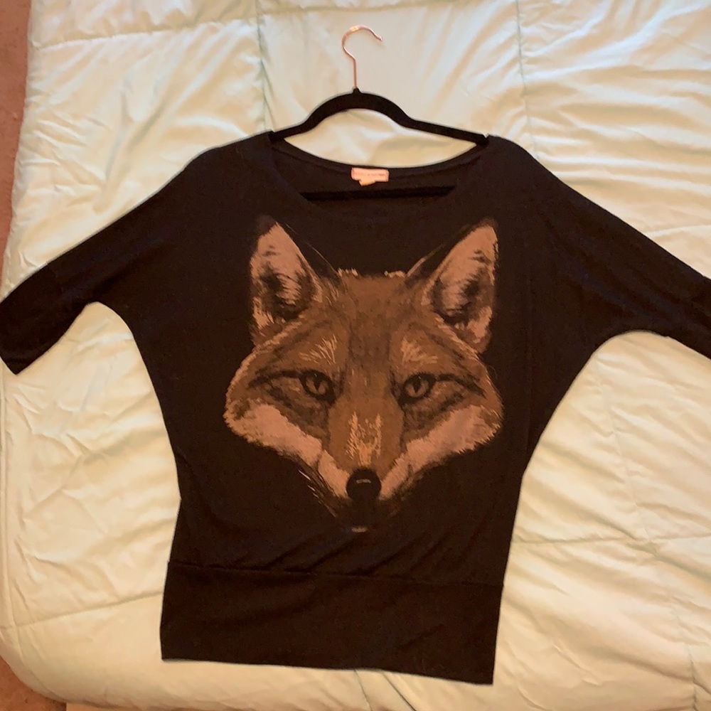 Fox half-sleeve graphic tee